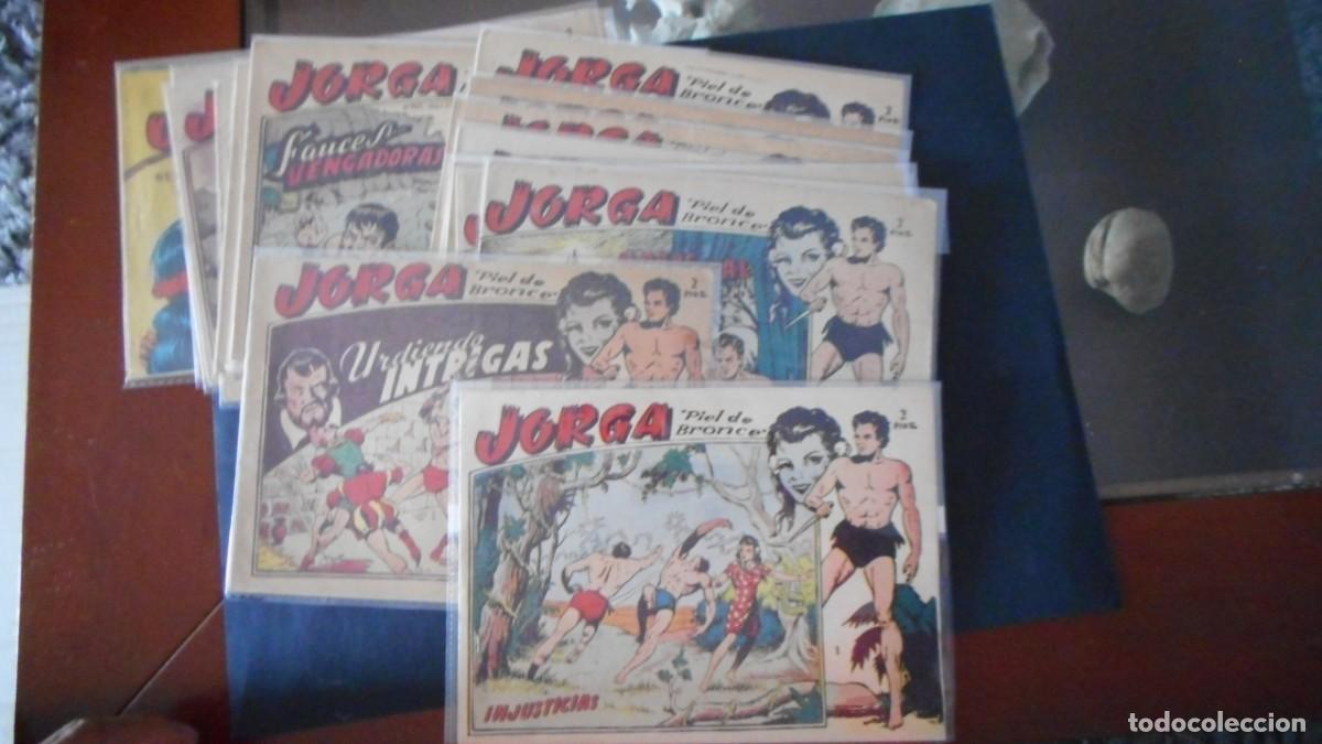 Tebeos: JORGA &rdquo;PIEL DE BRONCE&rdquo; COLECCI&Oacute;N COMPLETA DE 18 N&Uacute;MEROS / C.C - Foto 1