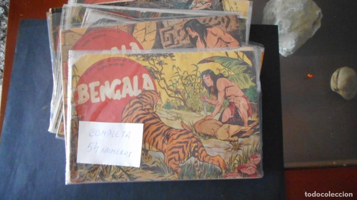 Tebeos: BENGALA 1&ordf; &Eacute;POCA COLECCI&Oacute;N COMPLETA DE 54 N&Uacute;MEROS / C.C - Foto 1