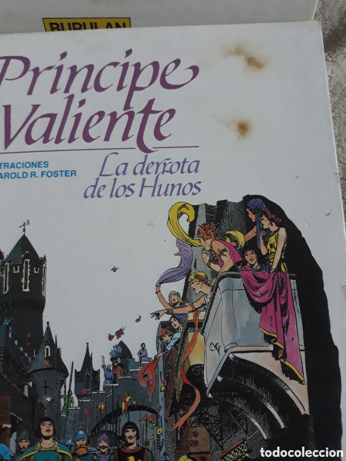 Tebeos: PRINCIPE VALIENTE BURULAN TOMOS 1 AL 4 (COMPLETA) - Foto 3