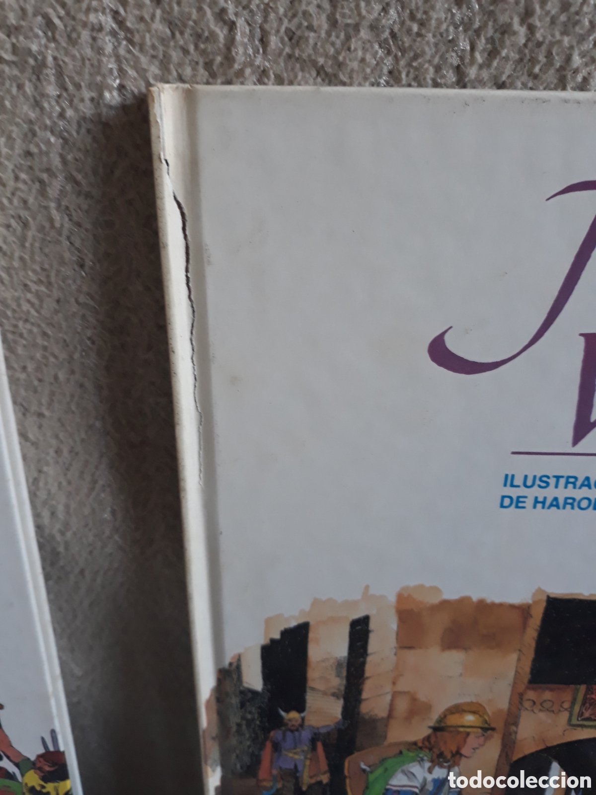 Tebeos: PRINCIPE VALIENTE BURULAN TOMOS 1 AL 4 (COMPLETA) - Foto 5