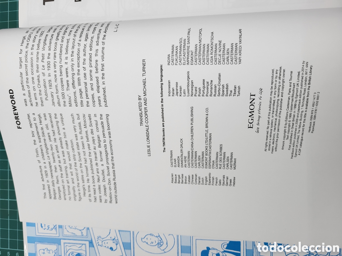 Tebeos: Tint&iacute;n idioma INGL&Eacute;S - Foto 3