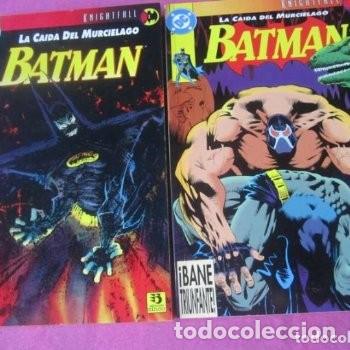 Tebeos: BATMAN LA CAIDA DEL MURCIELAGO COMPLETA 2 TOMOS ZINCO L43