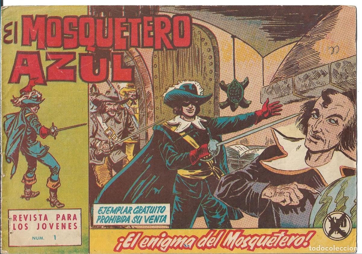 Tebeos: EL MOSQUETERO AZUL - ORIGINAL - COMPLETA - Foto 1