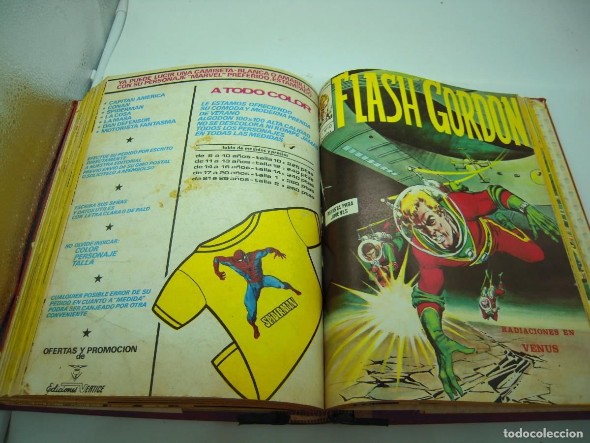 Tebeos: tomo flash gordon numeros de 2 al 11 vertice - Foto 4
