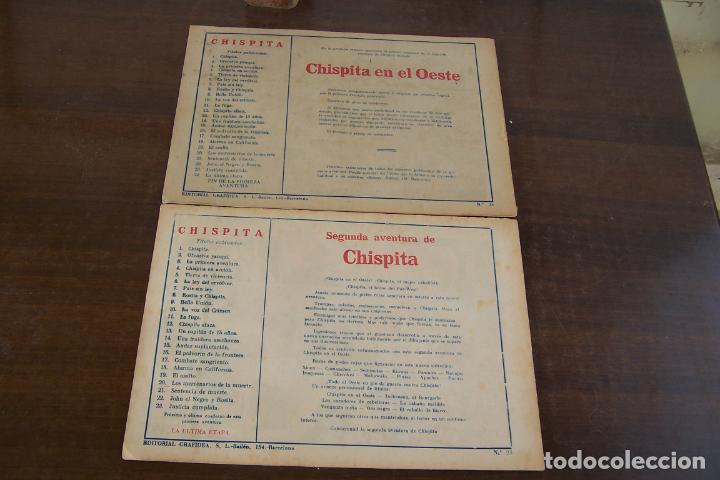 Tebeos: GRAFIDEA,- CHISPITA 1&ordf; PRIMERA COMPLETA - Foto 23