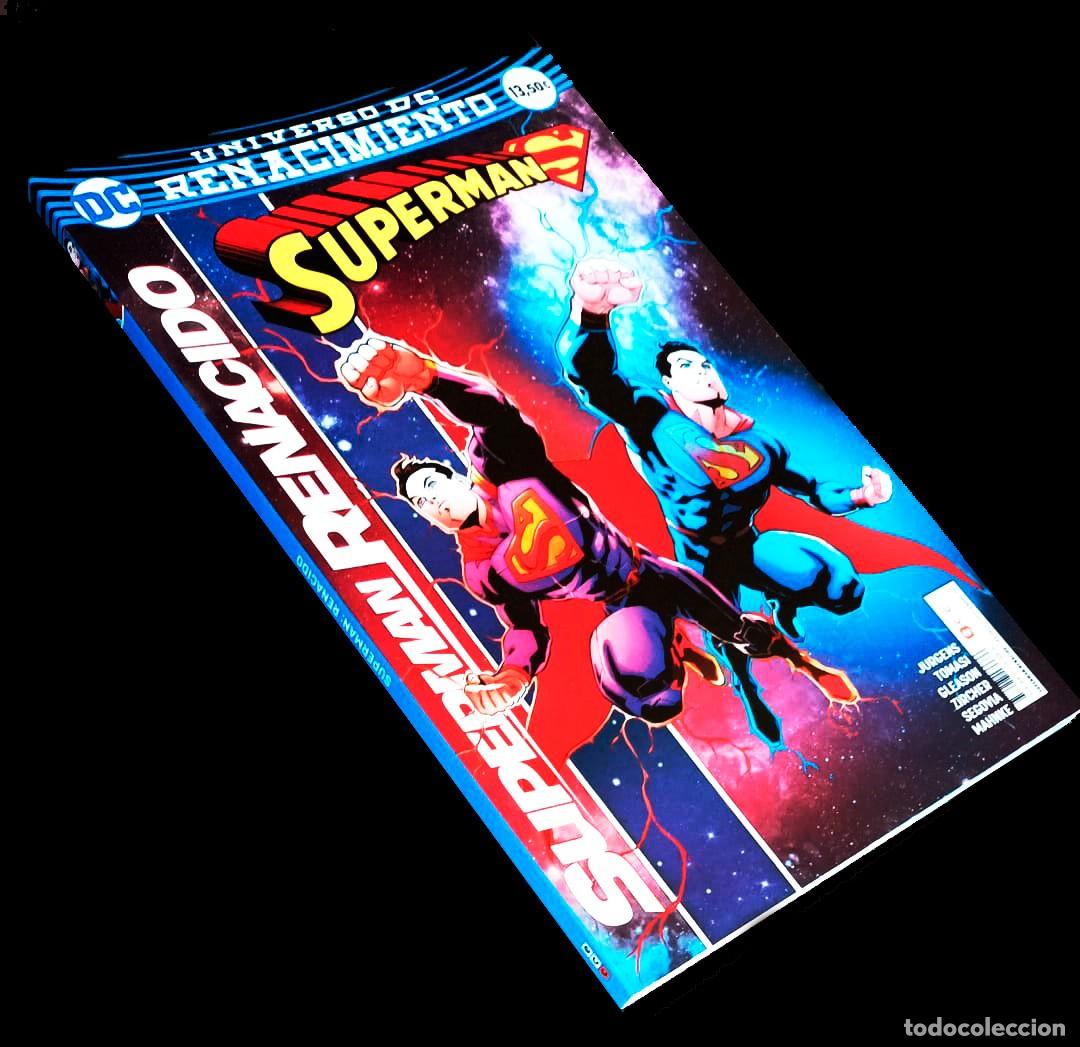 Tebeos: DE TIENDA - SUPERMAN RENACIDO - DC / ECC (2017) - Foto 1