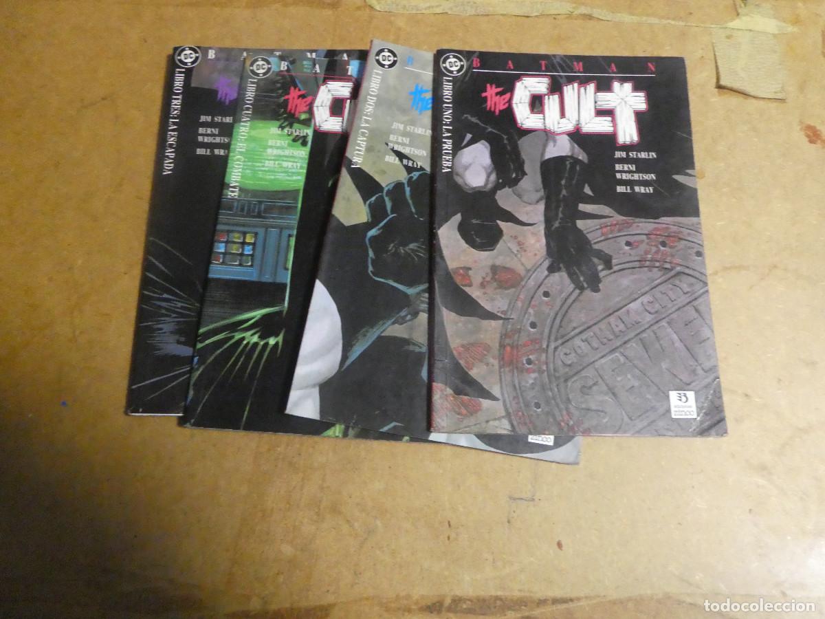 Tebeos: Batman, the Cult completa 4 n&uacute;meros, zinco - Foto 1