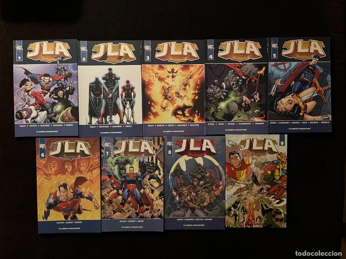Tebeos: JLA VOL. 1 COMPLETA 9 TOMOS - PLANETA - Foto 1