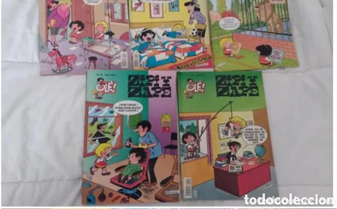 Tebeos: Primeras ediciones. 5 comics Zipi y Zape. Ediciones B. 1993, 1994. - Foto 1