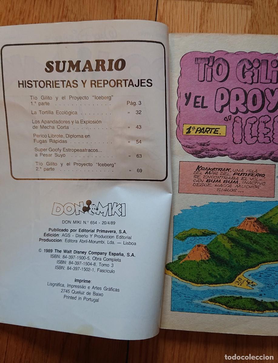 Tebeos: Don Miki Ed. Primavera 650, 654, 655 y 657 - Foto 4
