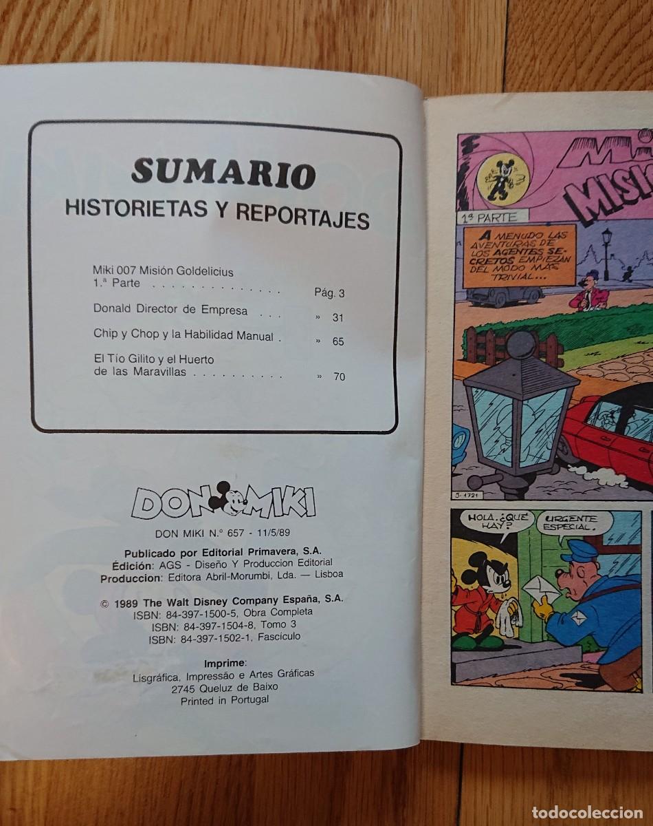 Tebeos: Don Miki Ed. Primavera 650, 654, 655 y 657 - Foto 8