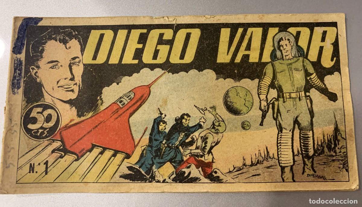 Tebeos: Diego Valor.1&ordf;. Original. Completa y Almanaque 2055 - Foto 4