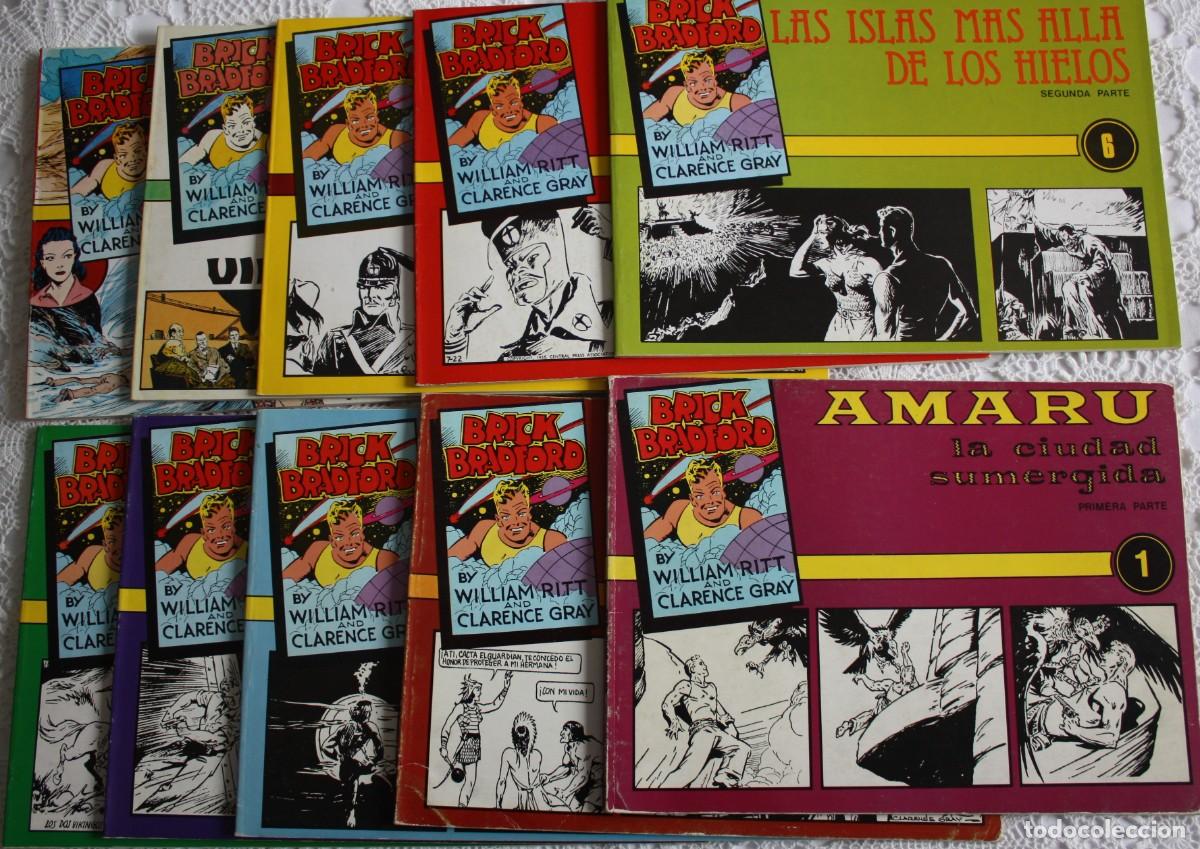 Tebeos: BRICK BRADFORD - COMPLETA - Foto 1