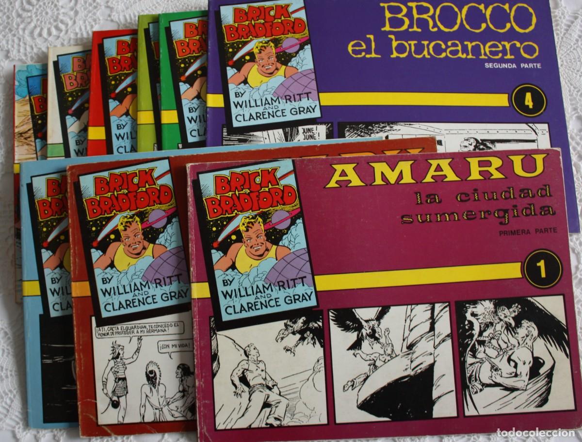 Tebeos: BRICK BRADFORD - COMPLETA - Foto 2
