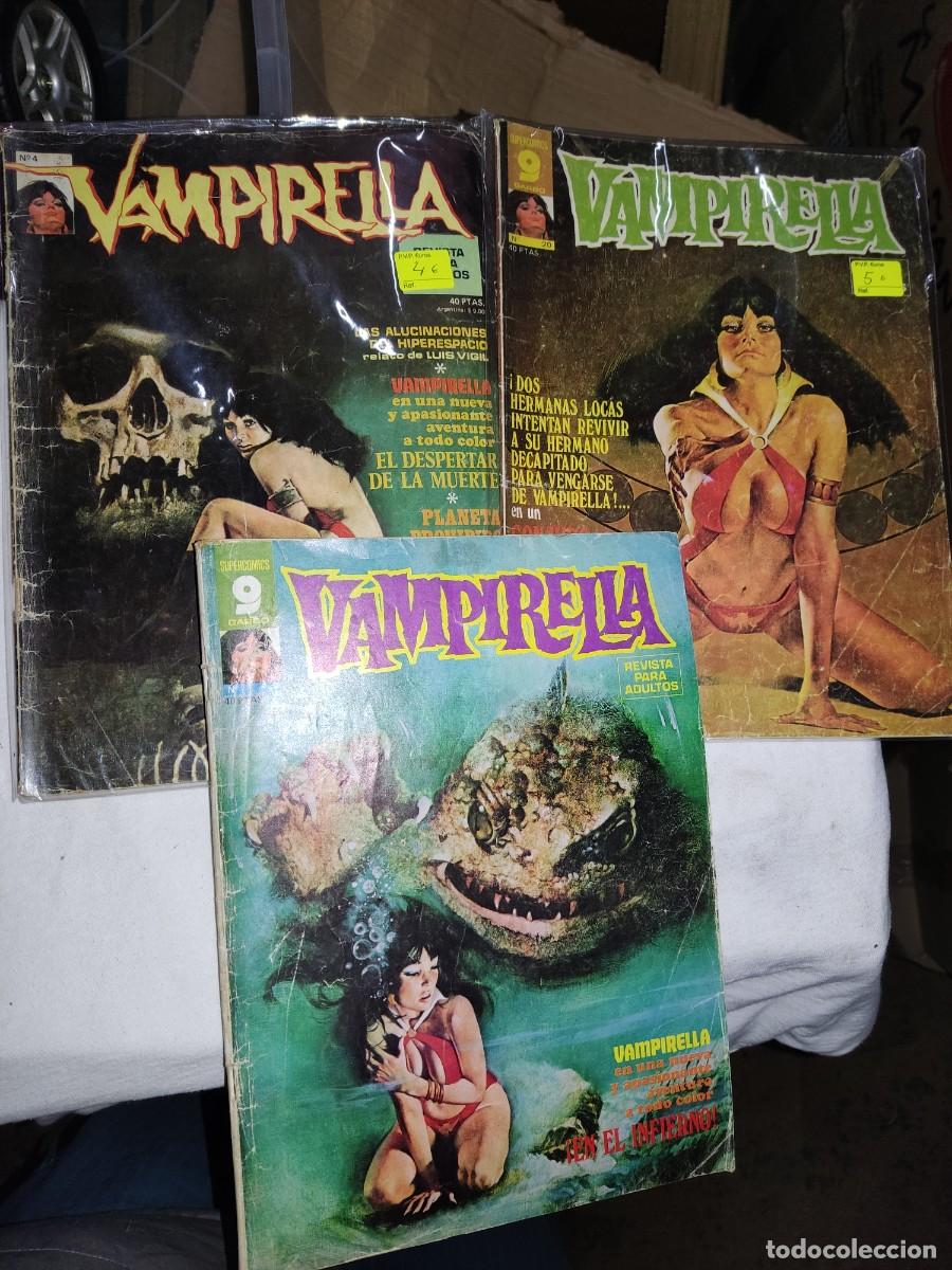 Tebeos: TRES TEBEOS VAMPIRELLA - Foto 1