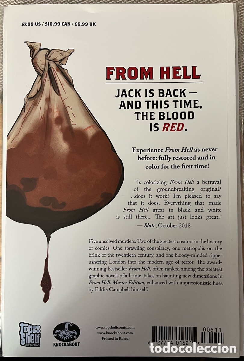 Tebeos: FROM HELL - MASTER EDITION - Foto 2