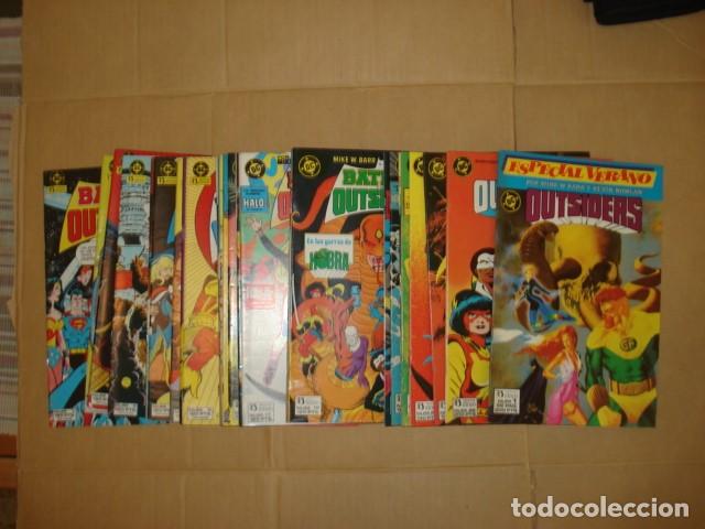 Tebeos: Batman y los Outsiders, 1986, completa, 26 n&uacute;meros, + especial, Zinco, muy buen estado