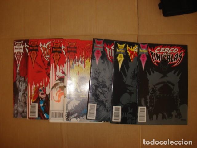 Tebeos: Cerco de tinieblas, 1994, Forum, completa, 7 n&uacute;meros, impecables - Foto 1