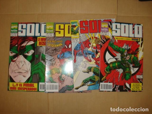 Tebeos: Solo, 1995, Forum, completa, 4 n&uacute;meros impecables - Foto 1