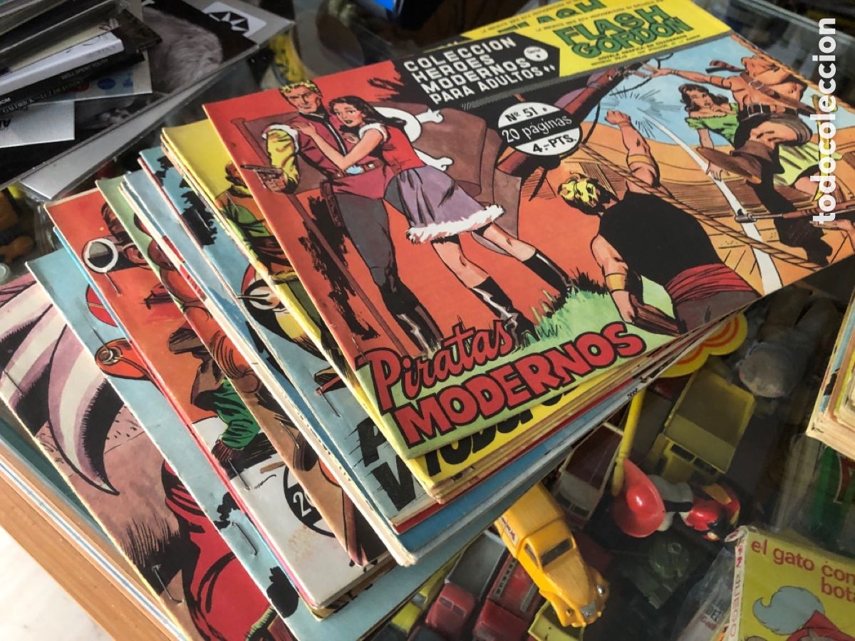 Tebeos: COLECCION COMPLETA FLASH GORDON 75 EJEMPLARES EDITORIAL DOLAR - Foto 4