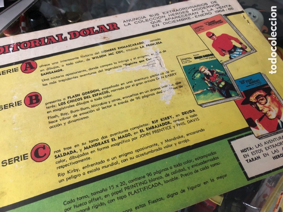 Tebeos: COLECCION COMPLETA FLASH GORDON 75 EJEMPLARES EDITORIAL DOLAR - Foto 9