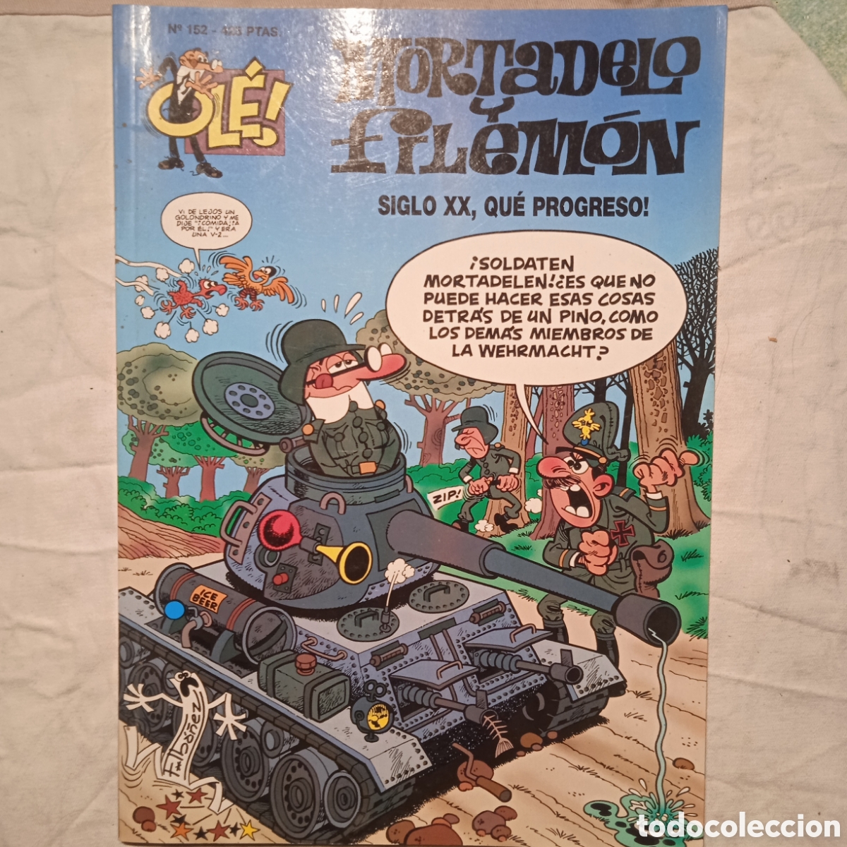 Tebeos: Mortadelo y Filem&oacute;n siglo XX,que progreso n152, 2000 - Foto 1