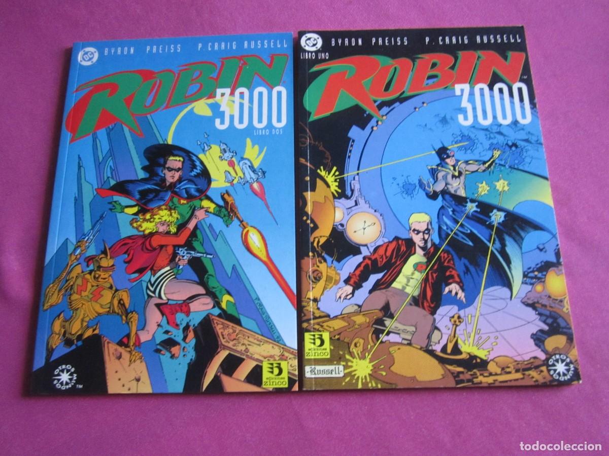 Tebeos: ROBIN 3000 2 COMPLETA 2 TOMOS ZINCO EP2 - Foto 1