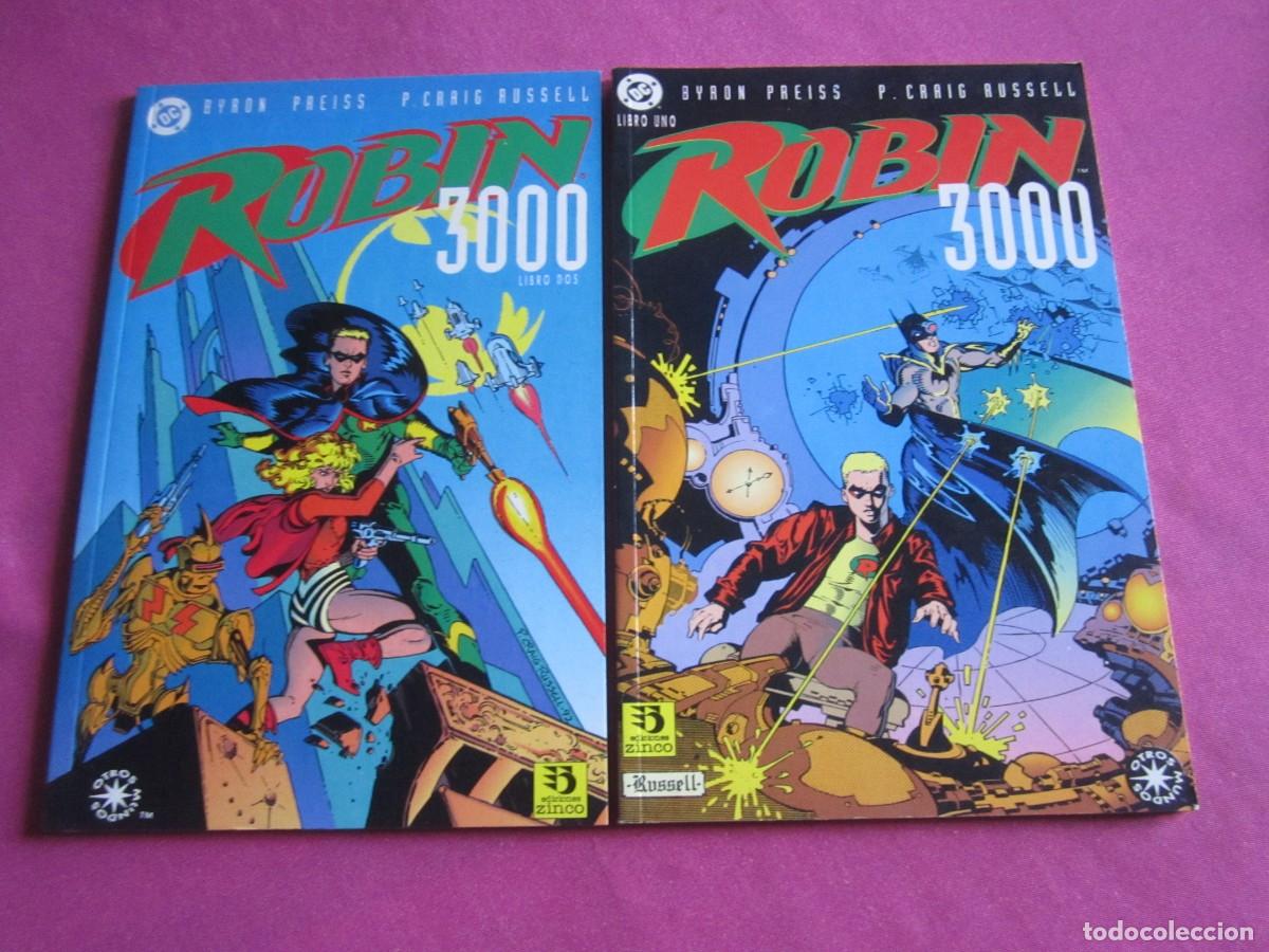 Tebeos: ROBIN 3000 2 COMPLETA 2 TOMOS ZINCO EP2 - Foto 6