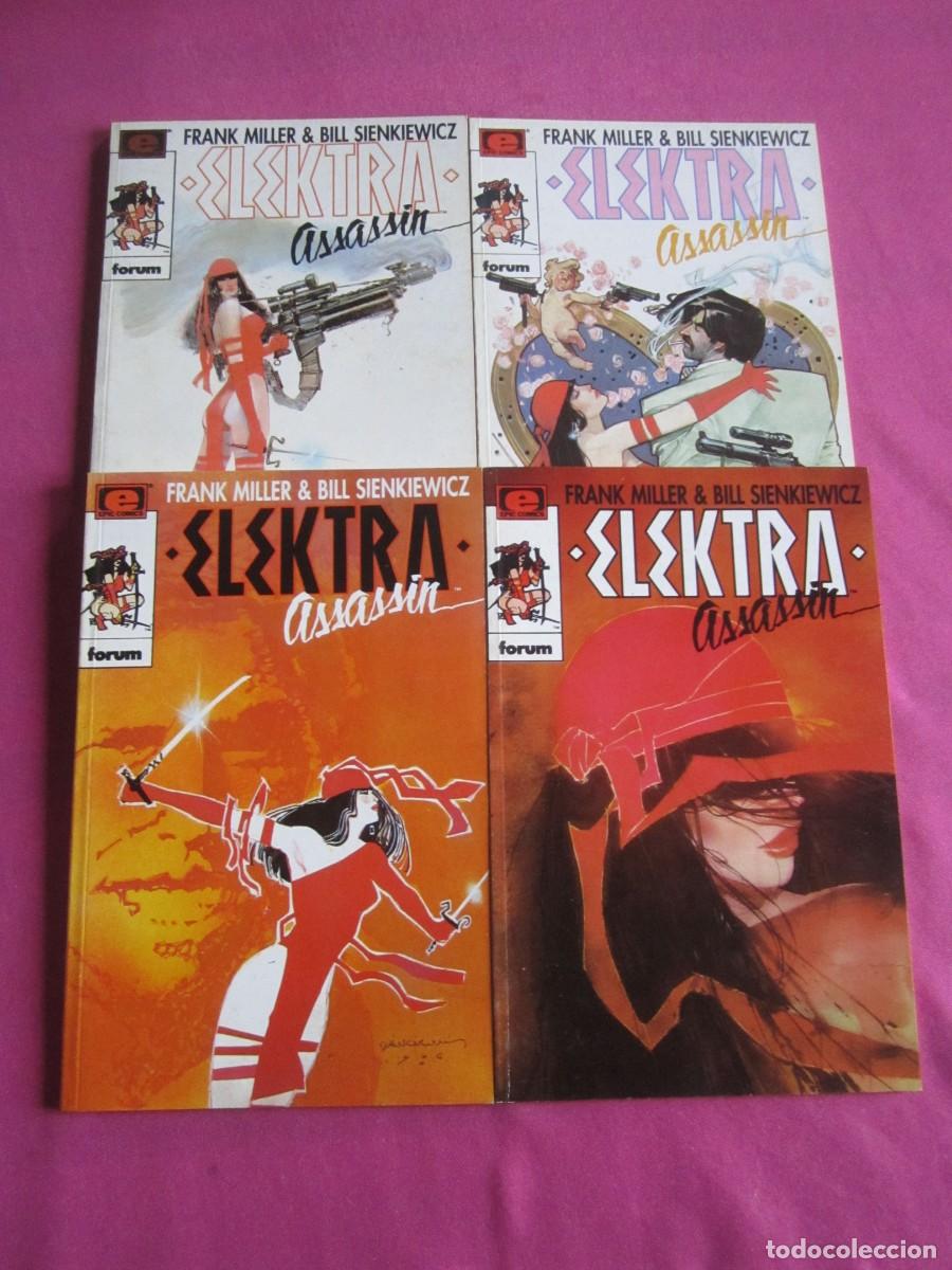 Tebeos: ELEKTRA ASSASSIN 4 COMPLETA FORUM L5 C512 - Foto 6