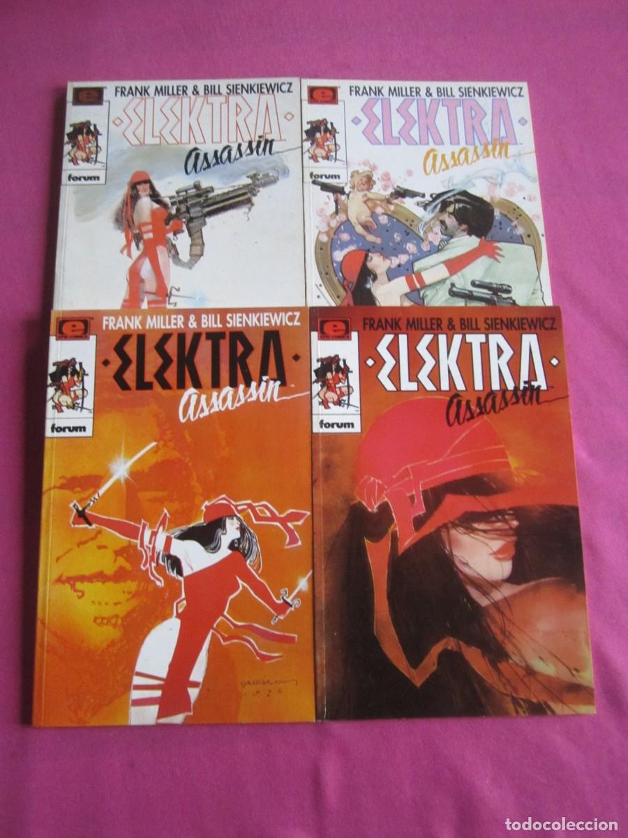 Tebeos: ELEKTRA ASSASSIN 4 COMPLETA FORUM L5 C512 - Foto 1