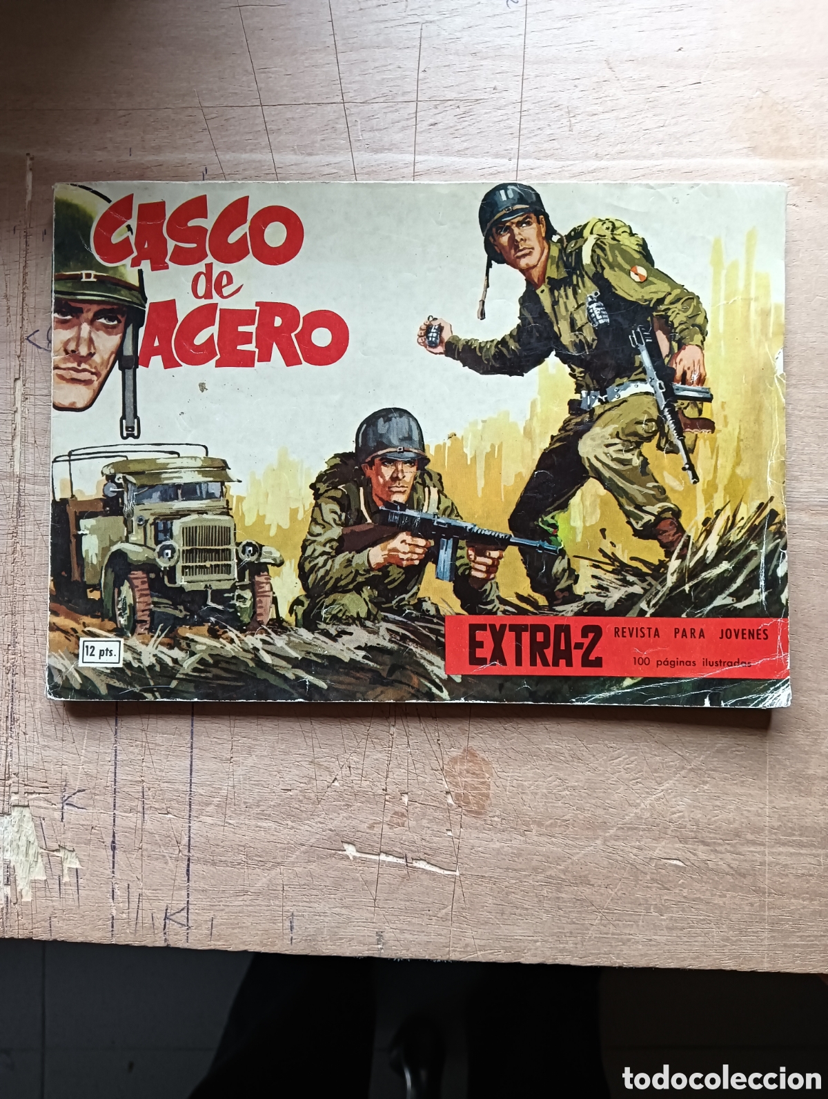 Tebeos: Casco de acero extra 2 - Foto 1