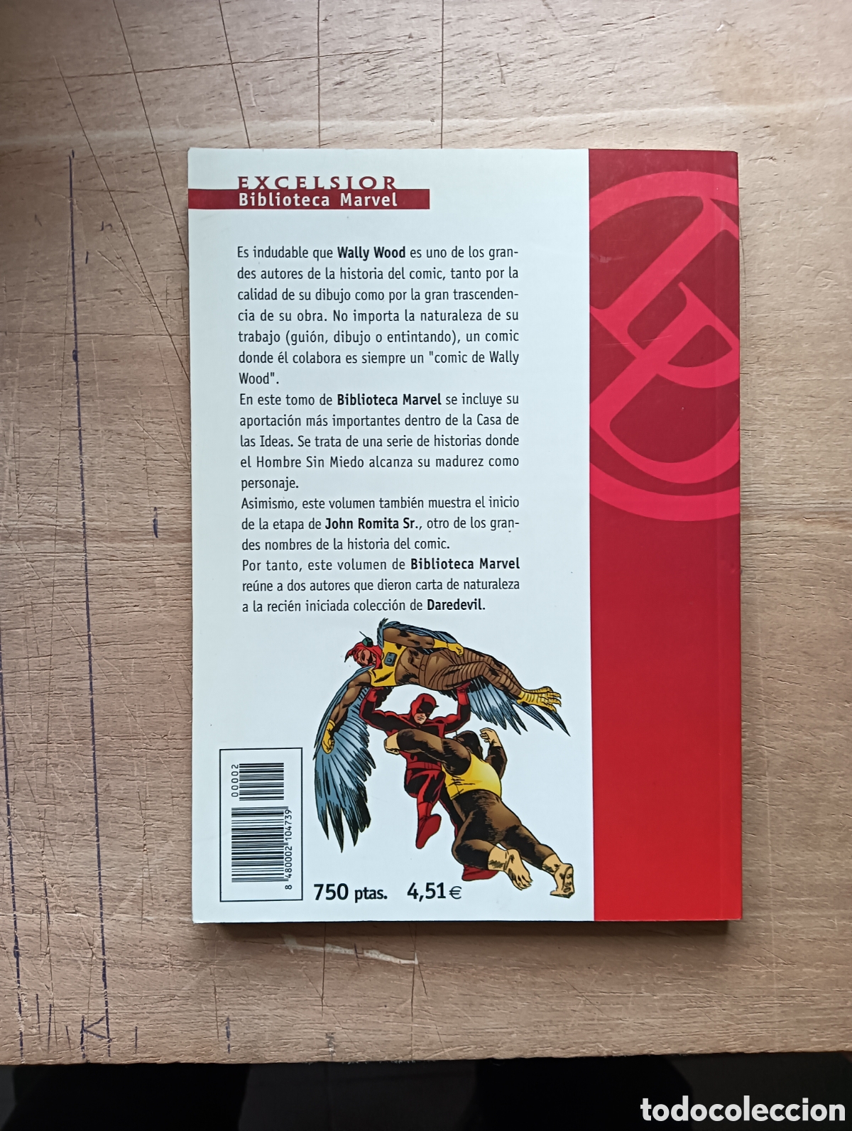 Tebeos: Biblioteca Marvel Daredevil n2 estado bueno - Foto 2