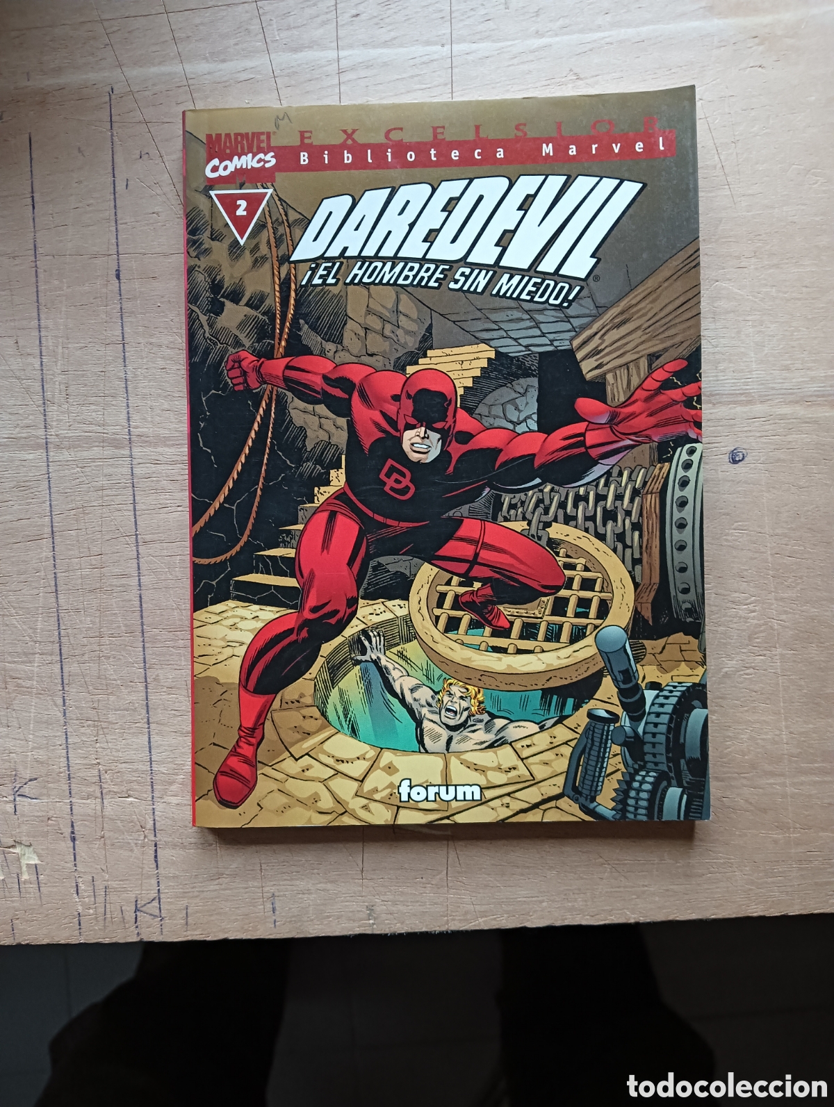 Tebeos: Biblioteca Marvel Daredevil n2 estado bueno - Foto 1