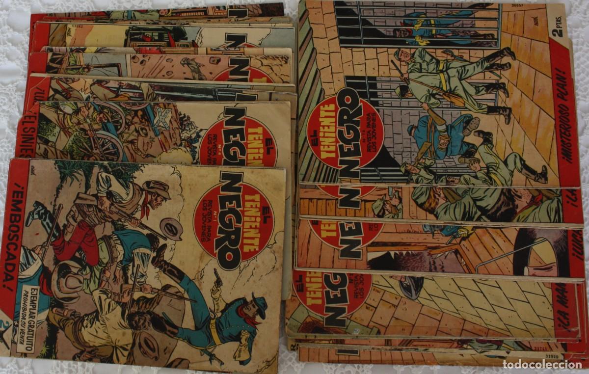 Tebeos: EL TENIENTE NEGRO - ORIGINAL - COMPLETA - Foto 1