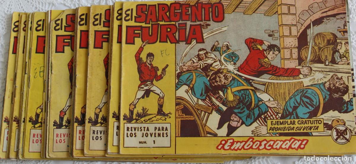 Tebeos: EL SARGENTO FURIA- ORIGINAL -COMPLETA - Foto 1