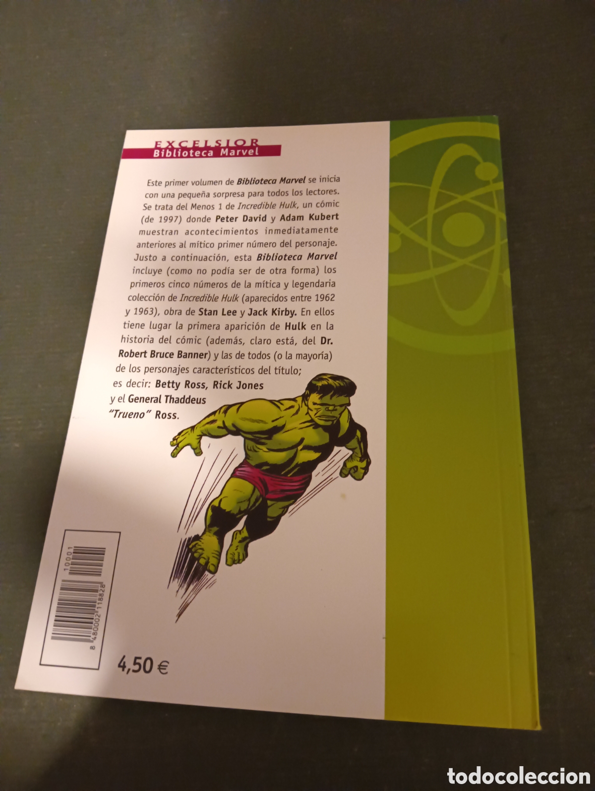 Tebeos: Biblioteca Marvel Hulk n1 impecable - Foto 2