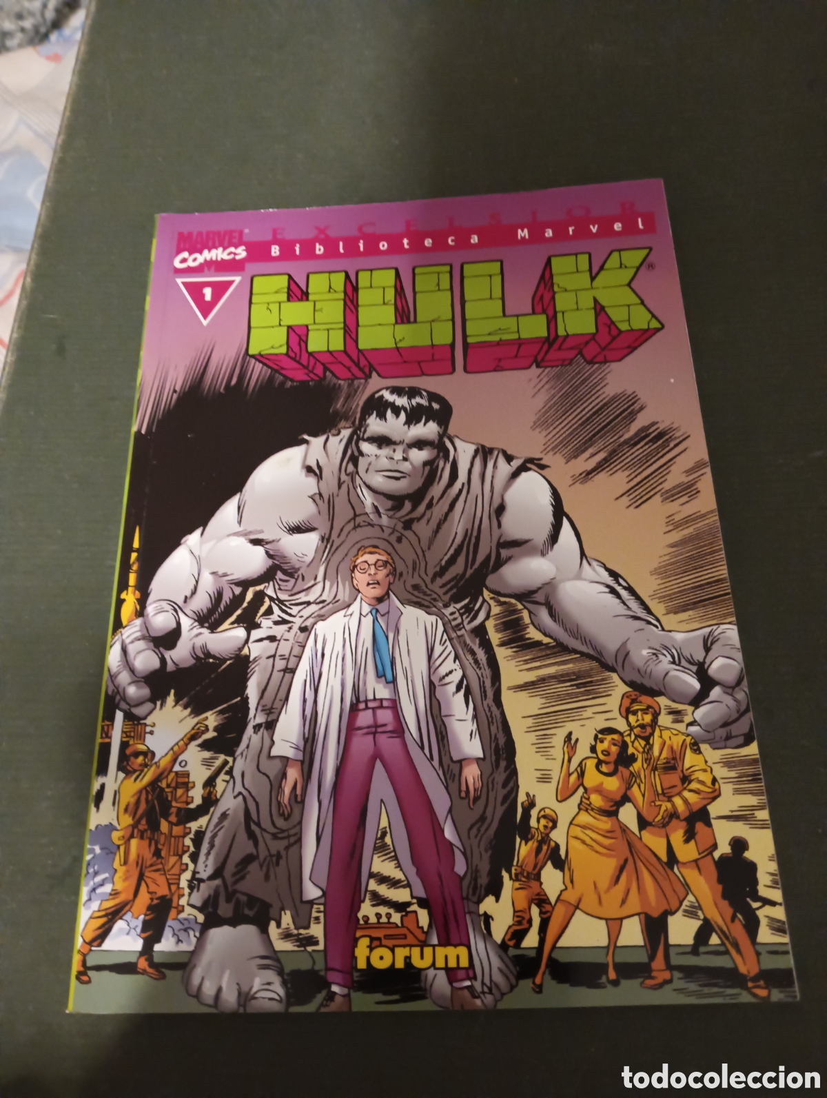 Tebeos: Biblioteca Marvel Hulk n1 impecable - Foto 1