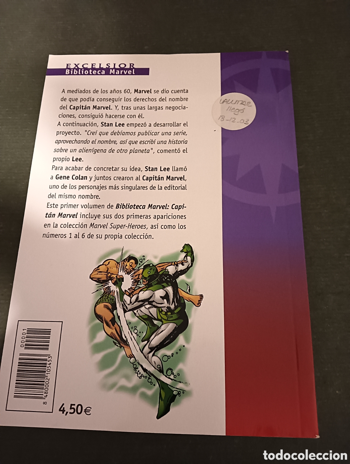 Tebeos: Biblioteca Marvel capitan Marvel n1 impecable - Foto 2