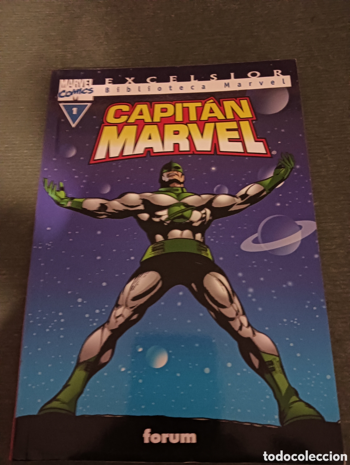 Tebeos: Biblioteca Marvel capitan Marvel n1 impecable - Foto 1