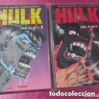 Tebeos: HULK. MR. FIXIT 2 TOMOS COMPLETA FORUM L5 C558 - Foto 1