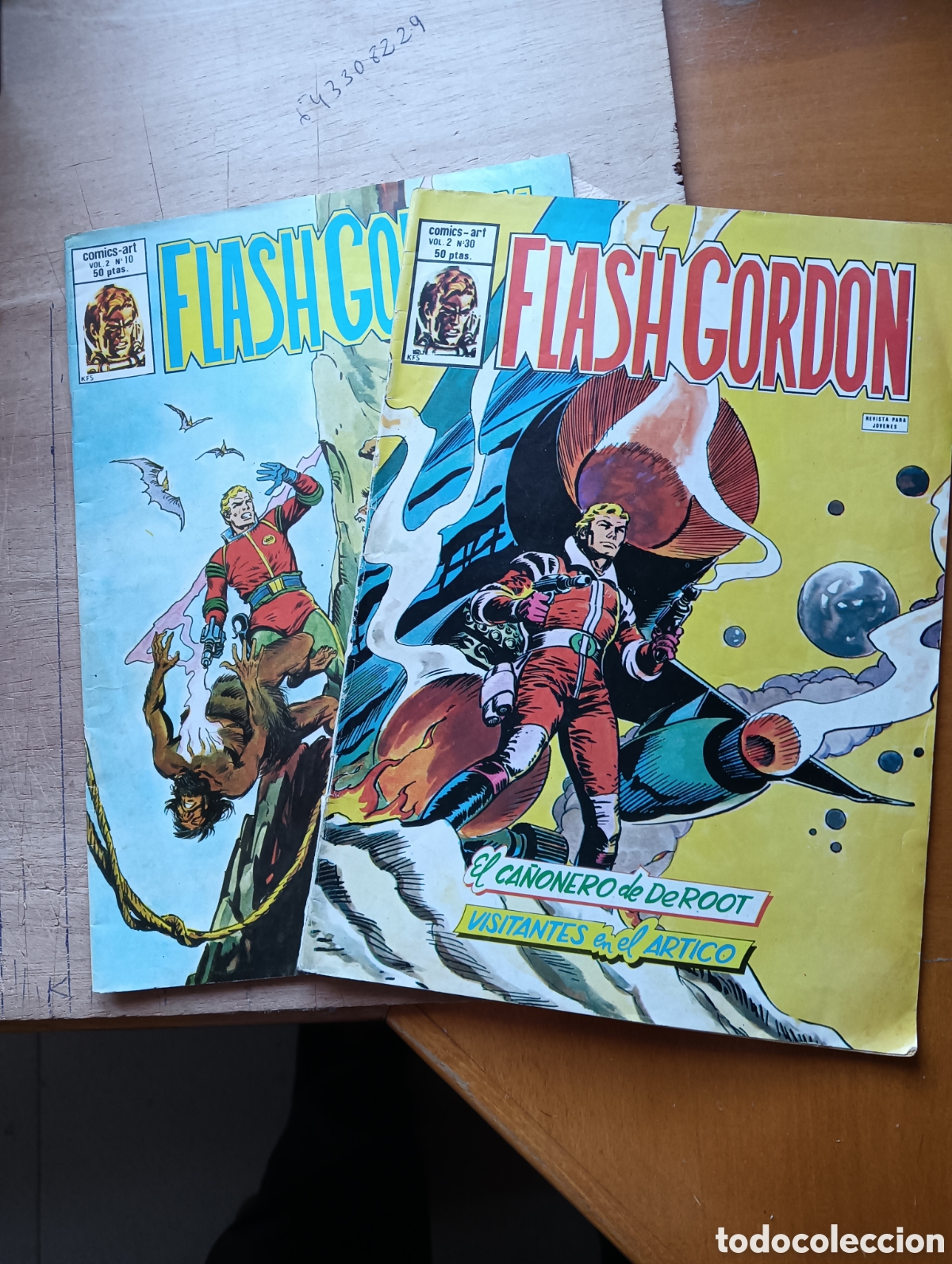 Tebeos: FLASH GORDON LOTE DE 2 N&Uacute;MEROS VOLUMEN 2 /N&Uacute;M/10/30 - Foto 1