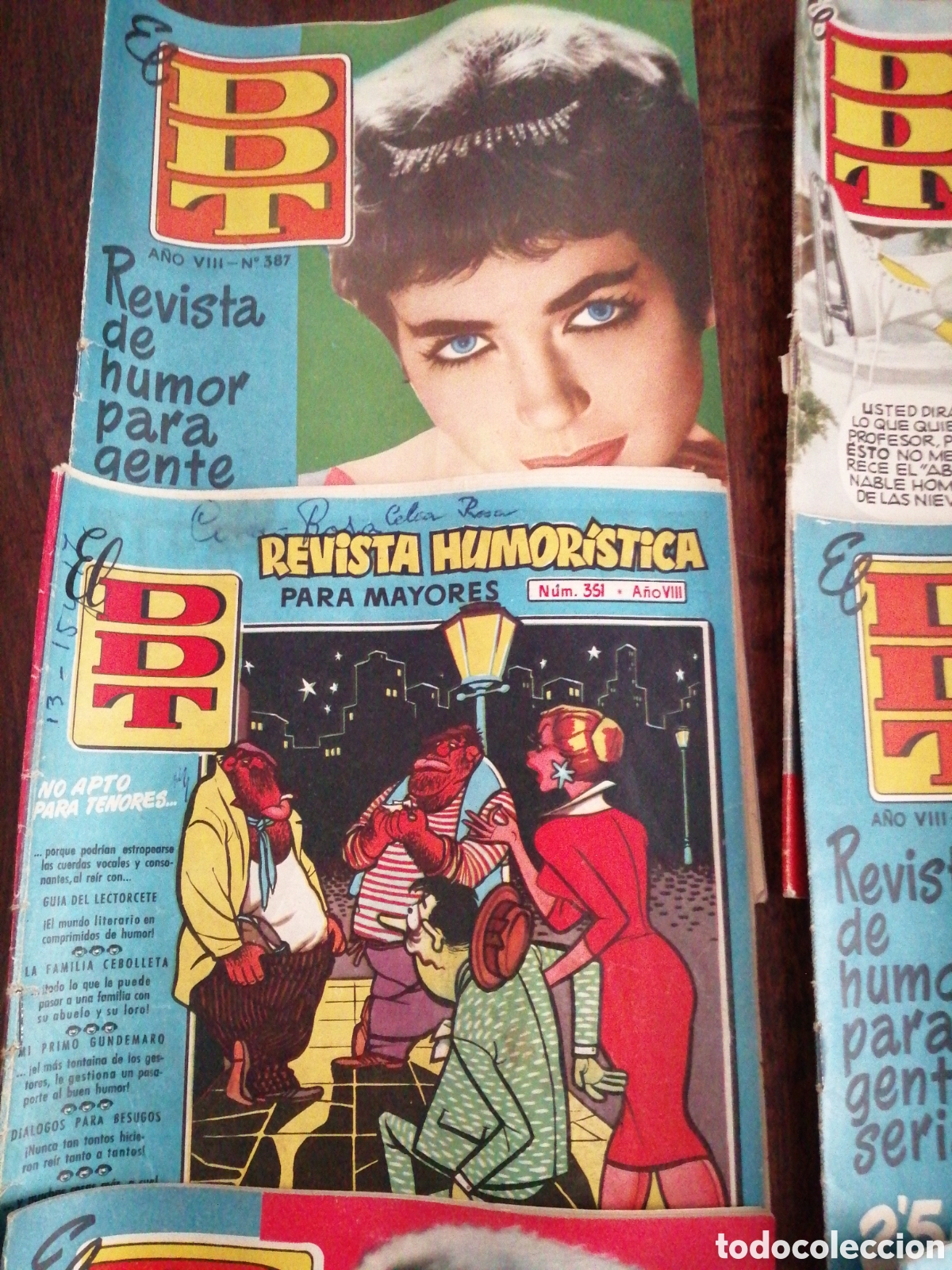 Tebeos: Seis Revistas El DDT - Foto 2