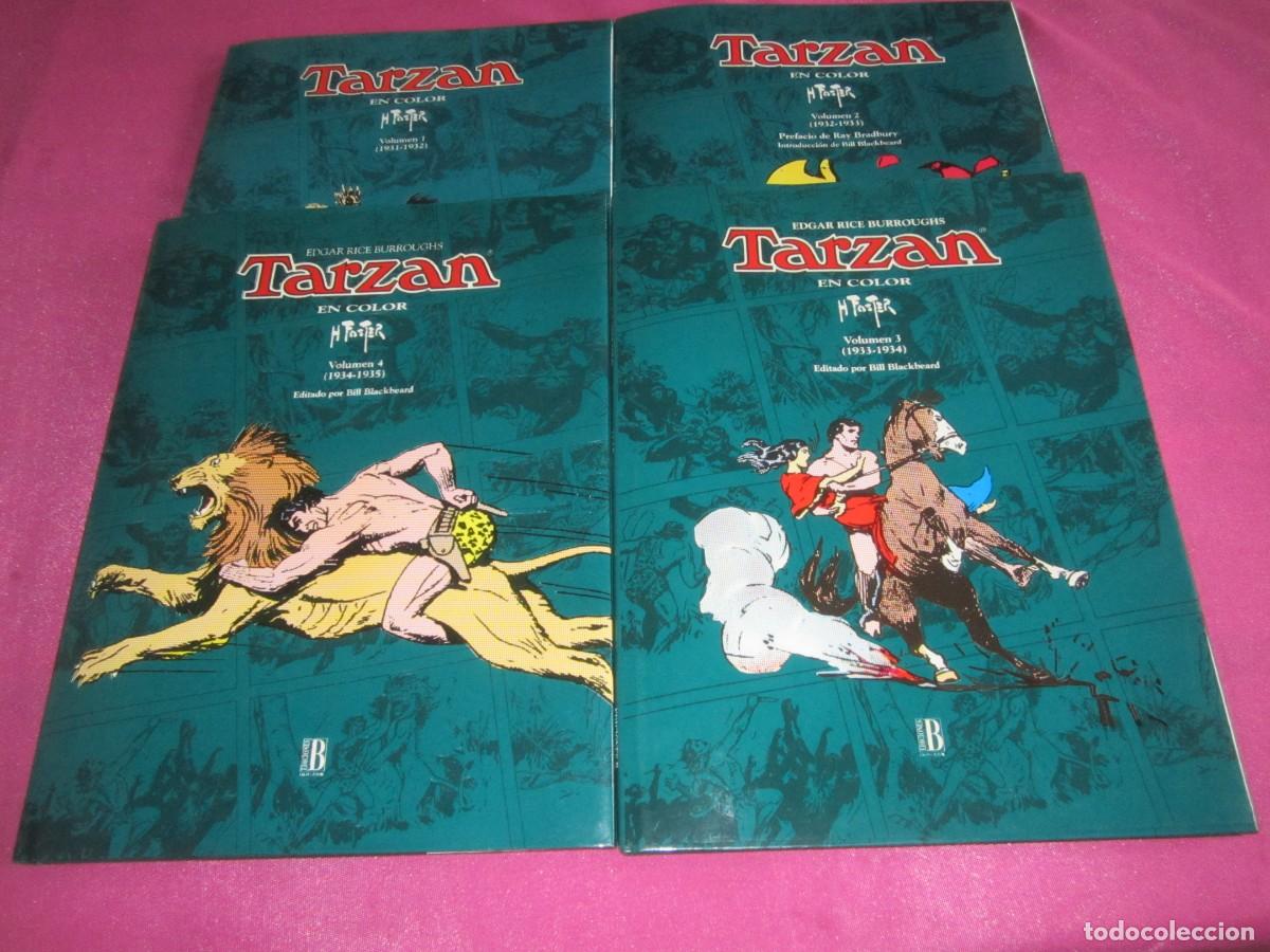 Tebeos: TARZAN 4 TOMOS COMPLETA EDICIONES B. L5 V - Foto 1