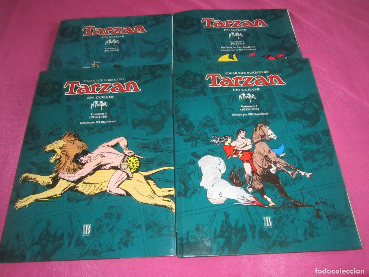 Tebeos: TARZAN 4 TOMOS COMPLETA EDICIONES B. L5 V - Foto 11