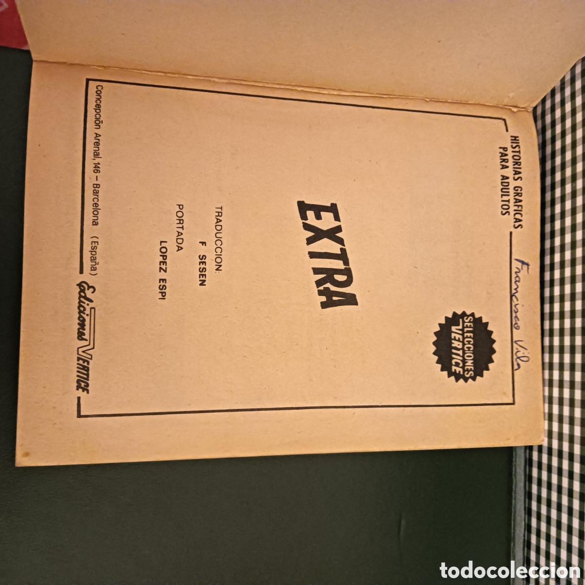 Tebeos: SELECCI&Oacute;NES VERTICE DE AVENTURA N&Uacute;M -82 - Foto 3