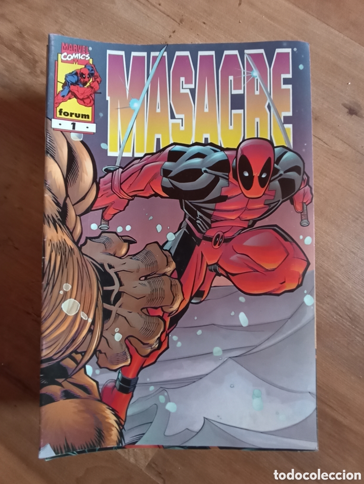 Tebeos: Masacre vol.3 COMPLETA - Foto 1