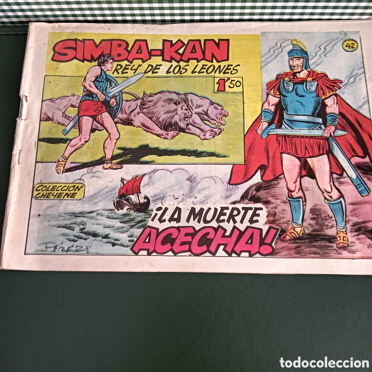 Tebeos: SIMBA-KAN. REY DE LOS LEONES N&Uacute;M 42. ORIGINAL - Foto 1