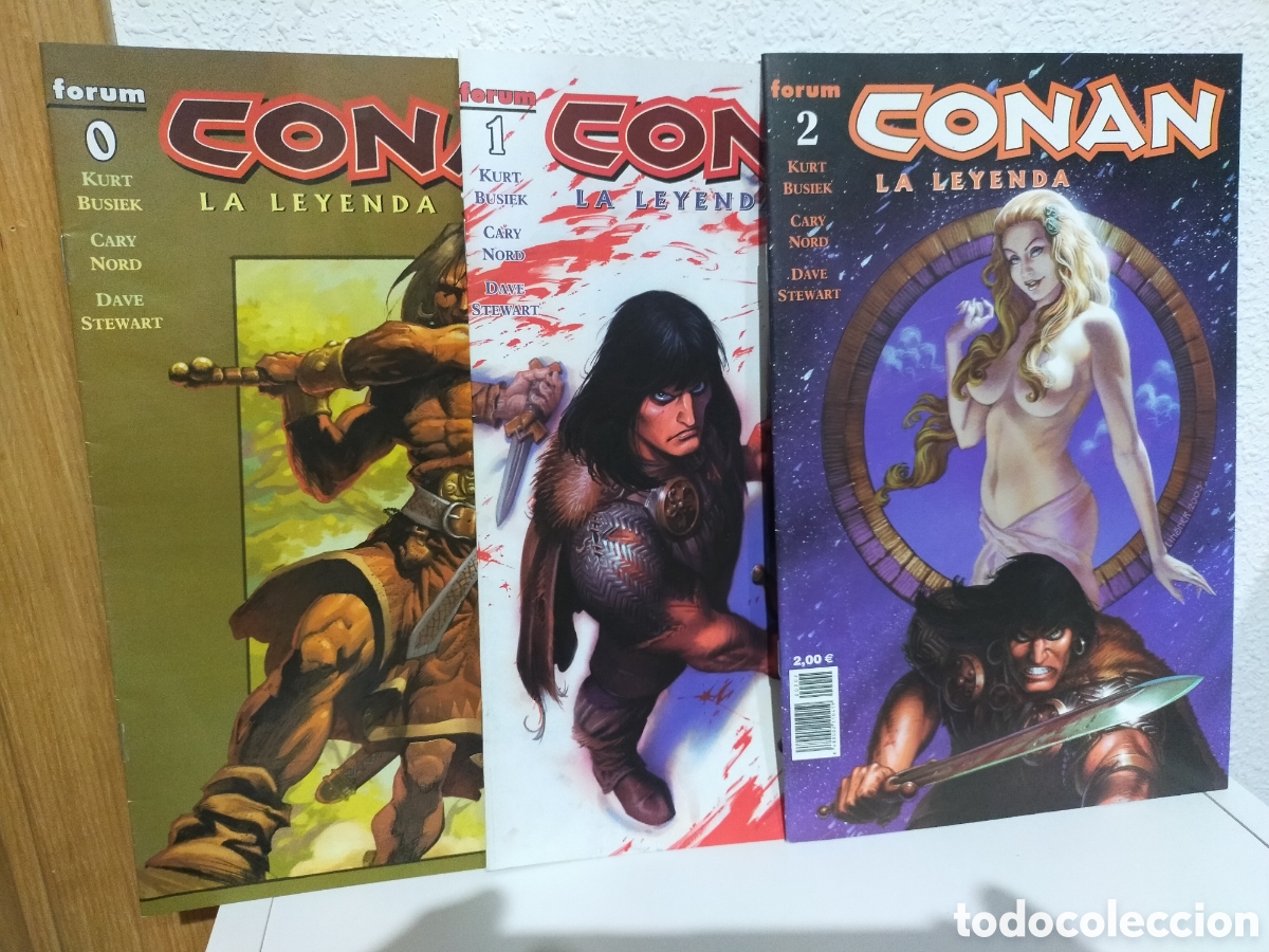 Tebeos: Conan La Leyenda, Forum, 9 primeros n&uacute;meros - Foto 2