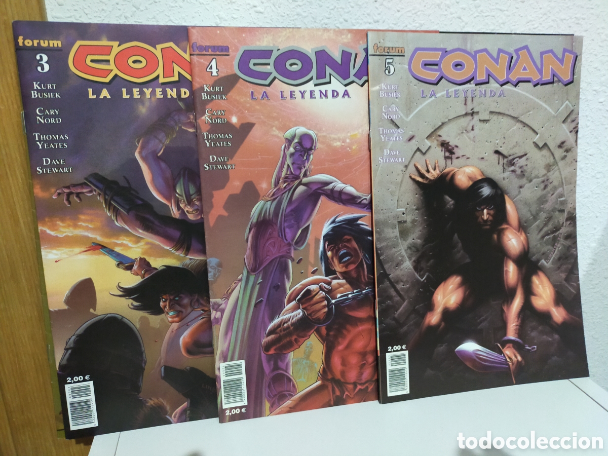 Tebeos: Conan La Leyenda, Forum, 9 primeros n&uacute;meros - Foto 3