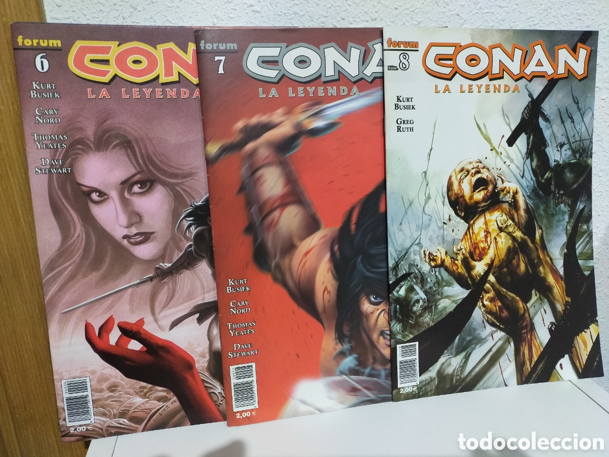 Tebeos: Conan La Leyenda, Forum, 9 primeros n&uacute;meros - Foto 4